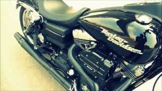 Thunderheader （サンダーヘッダー）  Andrews 21HG gear drive cam sound 2006 Harley Davidson Dyna Street Bob [upl. by Bushweller]