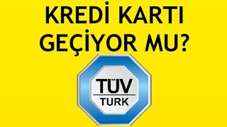 Tüvtürk Kredi Kartı Geçiyor Mu [upl. by Yrred227]