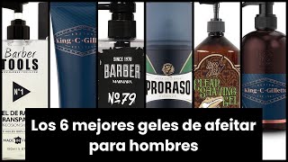 Gel de afeitar hombre Los 6 mejores geles de afeitar para hombres ✅ [upl. by Mylan]