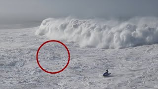 Monsterwellen vor Nazaré Surfer in Not  DER SPIEGEL [upl. by Loni]