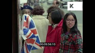 1970s London Piccadilly Fashion Street Scenes HD from 35mm [upl. by Temp]