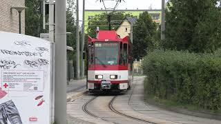 Straßenbahn Cottbus 2021 Fahrzeuge  Wagony 20 09 2021 j [upl. by Mloclam]