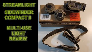 Excellent Airsoft Multi functional helmet light The Streamlight Sidewinder Compact II [upl. by Barron]