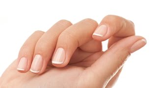 Renforcement de l’ongle naturel Manucure française avec les produits Gelous [upl. by Leidag348]