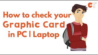 How To Check Graphic Card Details in PCLaptop [upl. by Ybbed]