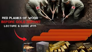 red planks of wood before gold deposit lecture amp guide 119 japanese treasure [upl. by Aynnat]