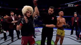 Khabib Nurmagomedov vs Edson Barboza UFC 219 FULL FIGHT NIGHT CHAMPIONSHIP [upl. by Isa]