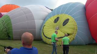 Ballonfestival Hardenberg Ballonfestival With 3x Brandnew Hot Air Balloons Luchtballon 27 juni 2024 [upl. by Lauhsoj]