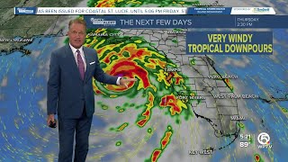 Treasure Coast Lake Okeechobee under tropical storm watch for Helene [upl. by Amero165]