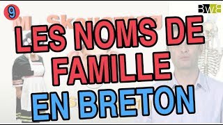 Les noms de famille en breton  Brezhoneg Bemdez n°9 [upl. by Georgena]