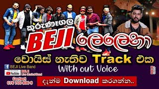 BEJI ගහපු ලෙලෙනා Voice නැතුව track එක Lelena Karaoke track [upl. by Latia]