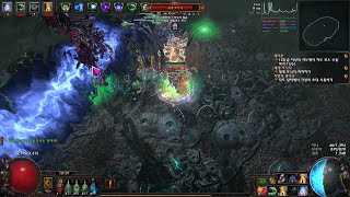 POE 324  New Spectre quotStorm Conduitquot VS Quest Eater of Worlds  새 망령 quot 폭풍 영매 quot VS 퀘스트 세계의 포식자 [upl. by Lorry]