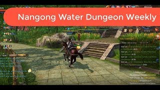 Age of Wushu  Nangong Water Dungeon Weekly [upl. by Lynnett]