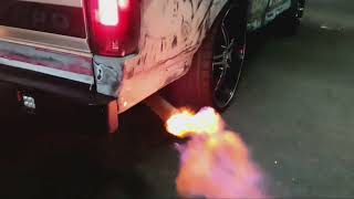 OBS F150 spittin flames [upl. by Melar465]