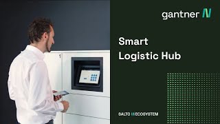 GANTNER Smart Logistic Hub  intelligent logistics solution [upl. by Eatnahc243]