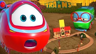 WER HAT DEN LUFTBALLON VERLOREN  Trains  Animationsfilme für Kinder [upl. by Lawton561]