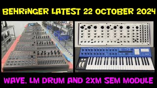 Latest Behringer News 22 October 2024 [upl. by Irollam]