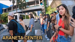 Walking Around the Famous Araneta Center in Cubao QC Philippines [upl. by Nimocks]