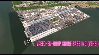 Artifical Island in Guyana  VreedenHoop Shore Base Inc VEHSI 26th March 2023 Update [upl. by Inotna]