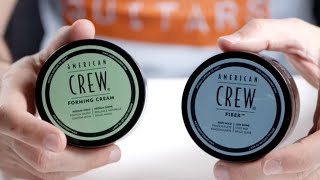 Compared American Crew Forming Cream VS Fiber [upl. by Adniram]