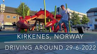 Kirkenes Norway Driving around [upl. by Nhguavoj775]