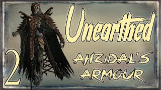 Skyrim Dragonborn DLC Unearthed pt 2 How To Get Ahzidals Armour [upl. by Farris]