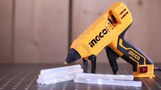 Ingco Electric Glue Gun 30W With 8Pcs 150Mm Glue Stick GG308 [upl. by Yonita13]