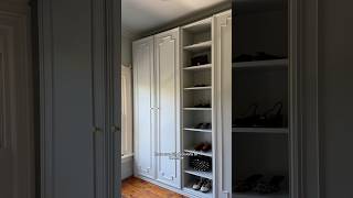 Walk in closet makeover part 2 diy diyroom homedecor roommakeover beforeandafter interiors [upl. by Alek616]