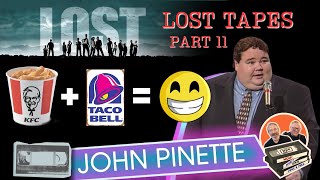 🤣JOHN PINETTE 🍗🌮 KFC  TACO BELL  ITALIAN GELATO 🇮🇹 THE LOST TAPES PART 11 😆 reaction funny [upl. by Baird836]