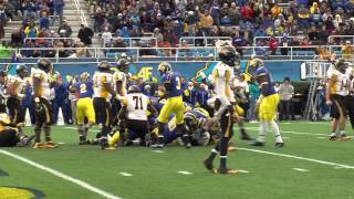 Football vs Towson Recap [upl. by Drofdeb853]