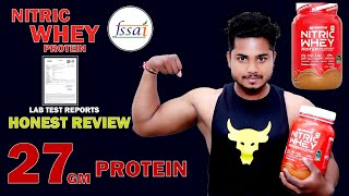 BIG MUSCLES NITRIC WHEY ISOLATE PROTEIN REVIEW Unboxing Test reportsMixibility Bigmuscle isolate [upl. by Sacttler]