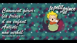 Comment gérer les crises dun enfant autiste non verbal [upl. by Fischer]