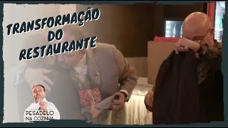 quotAgora parece um restaurantequot equipe fica chocada com transformação  Pesadelo na Cozinha [upl. by Haggi560]