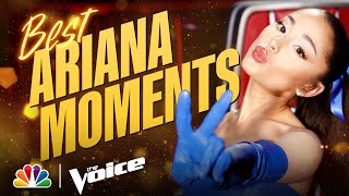 Ariana Being Ariana  NBCs The Voice 2021 [upl. by Gerita]