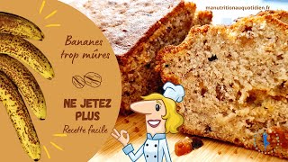 Recette cake à la banane délicieuse et gourmande… [upl. by Doi989]