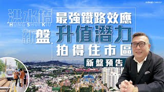 【洪水橋新盤】最強鐵路效應 升值潛力拍得住市區？丨新盤預告 [upl. by Leontina]