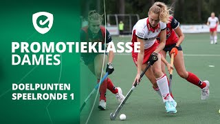 Promotieklasse Dames 💥  Doelpunten Speelronde 1 20232024 [upl. by Yecram]