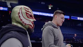 Rey Mysterio reflects on Dominik Mysterio getting into the ring WWE Chronicle [upl. by Adnawaj]