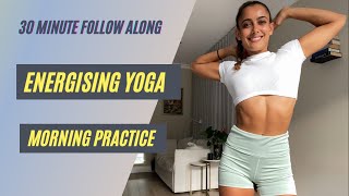 30 MINUTE ENERGISING YOGA  Full Sequence  Shona Vertue [upl. by Dazraf242]