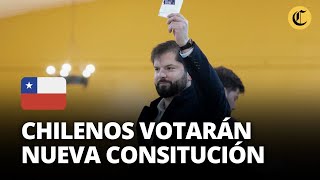 CHILENOS votan en PLEBISCITO propuesta de NUEVA CONSTITUCIÓN  El Comercio [upl. by Rokach921]