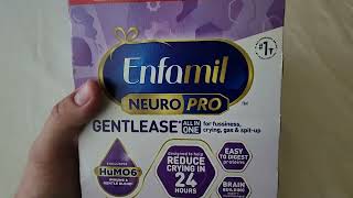 Enfamil NeuroPro Gentlease Baby Formula Infant Formula Nutrition Review [upl. by Gans]