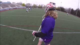 Lacrosse Goalie GoPro ULax Boston 41623 [upl. by Gerda]