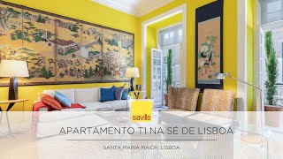 Apartamento T1 na Sé de Lisboa  SAV15190 [upl. by Sucramrej]