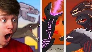 Reacting to EVERY GODZILLA BATTLE on the Internet [upl. by Eixor286]