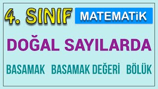 4 Sınıf Bölükler Basamak ve Basamak Değeri Matematik Dersi Konu Anlatımı [upl. by Valina469]