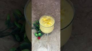 Mango Lassi at home simpleand easy recipe 🤤👌❤️ subscribe food youtube mangolassi like [upl. by Llebanna166]