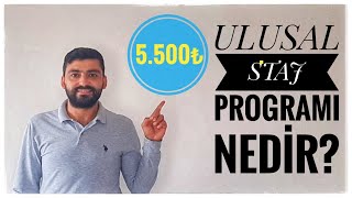 5 BİN 500₺  ULUSAL STAJ PROGRAMI NEDİR KİMLER BAŞVURU YAPABİLİR BAŞVURU NASIL YAPILIR [upl. by Eillim]