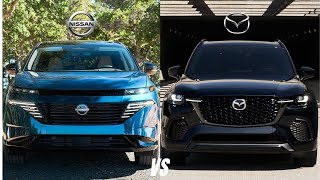 2025 Nissan Murano vs 2025 Mazda CX70  Full SUV Comparison Design Performance amp Tech [upl. by Edelstein]