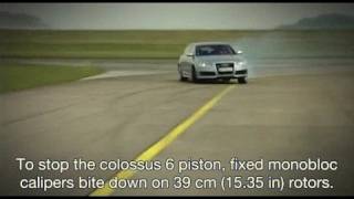 Audi RS6 vs Mitsubishi Evo IX Wagon english subs 1 of 2 [upl. by Aloisia842]