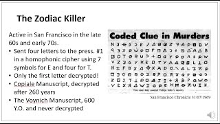 005 CRYPTOGRAPHY LECTURE 2 PART 3 PLAYFAIR AND HOMOPHONIC CIPHERS [upl. by Roana]